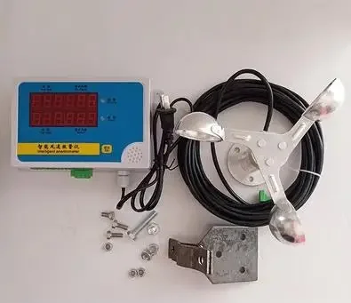 Tower Crane Anemometer Wind Speed Sensor Measurement Meter Alarm