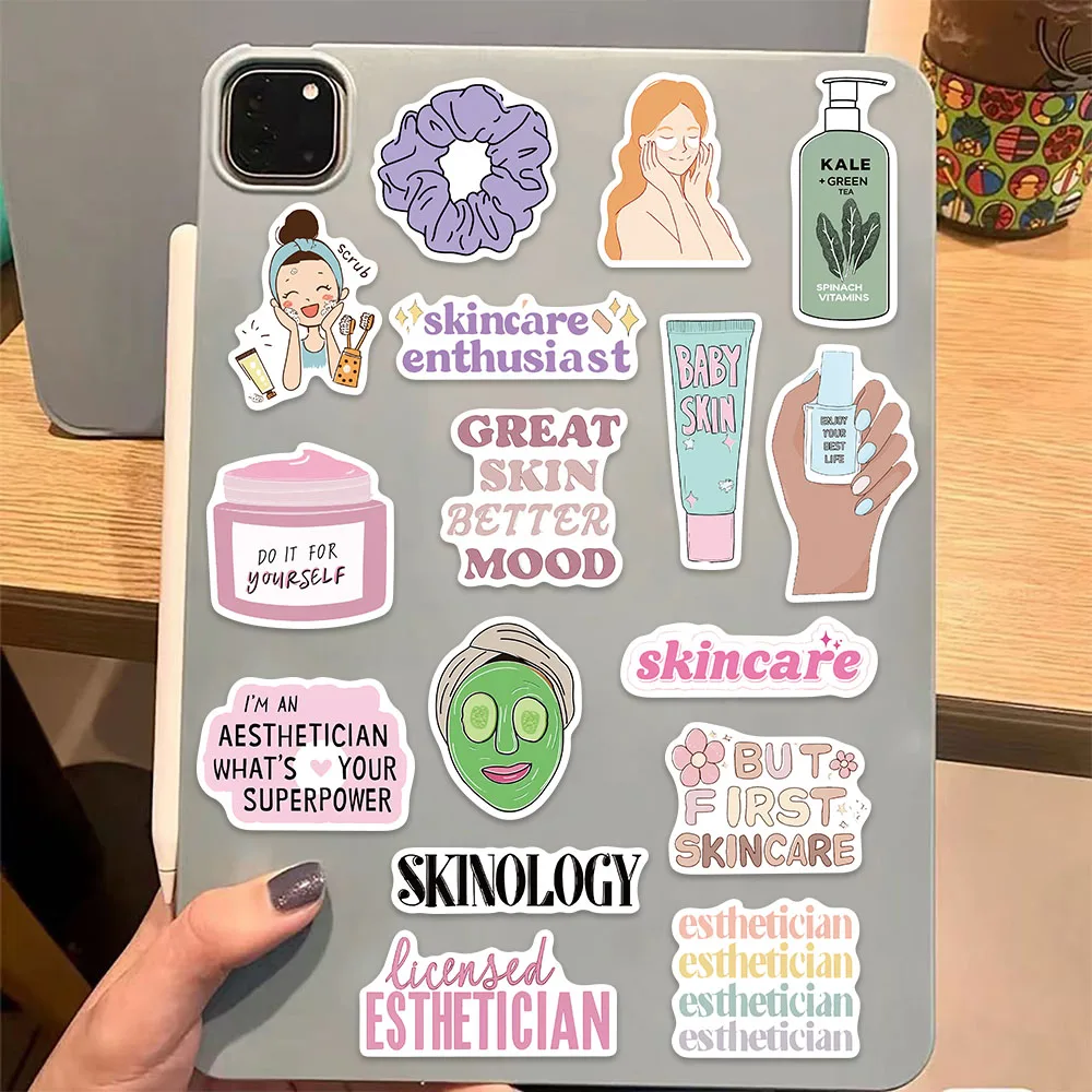50PCS Skin Beauty Graffiti Stickers DIY Luggage Speaker Skateboard Water Cup Waterproof Stickers