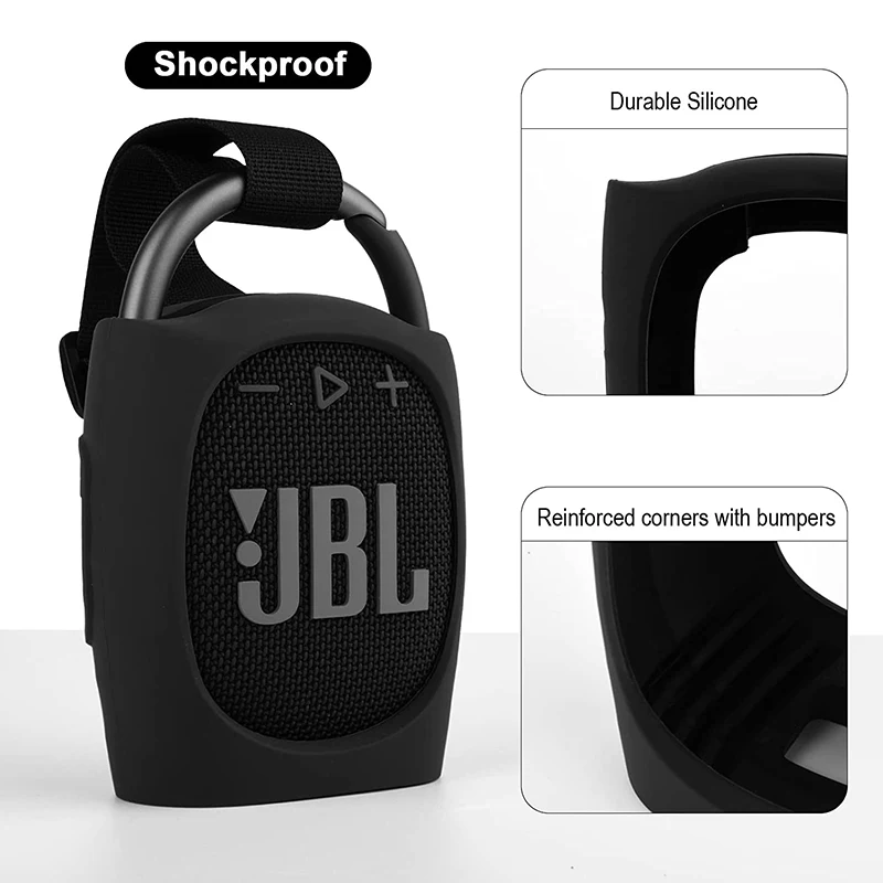 Bicycle Speaker Protection Bracket for JBL Clip4 Protect Case Strap Bracket Portable CLIP 4 Speaker Storage Shell Outdoor Stand