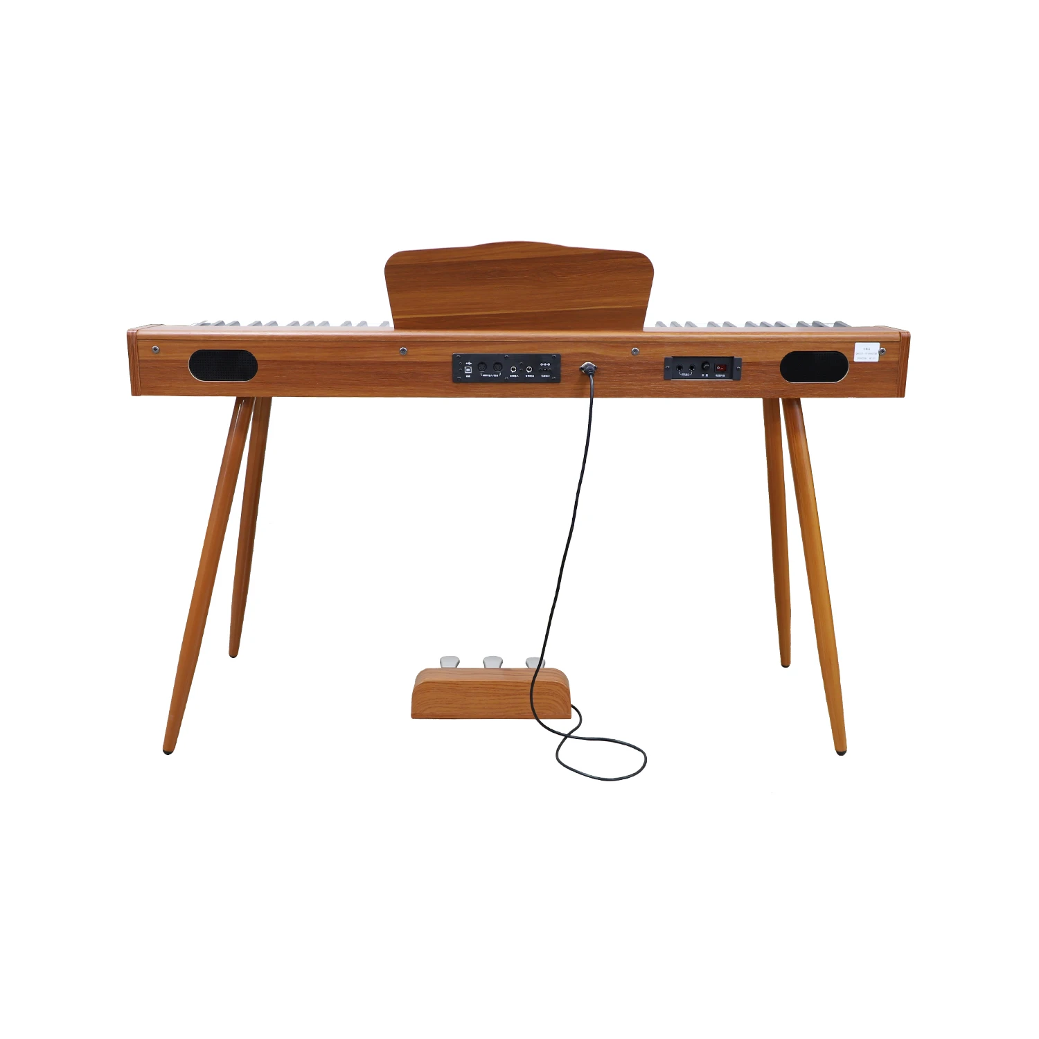 Hooqu بيع بالجملة البيانو الرقمي المحمول الصين 88 مفاتيح مرجحة الآلات الموسيقية لوحة مفاتيح البيانو الكهربائية 88 Teclas Electri