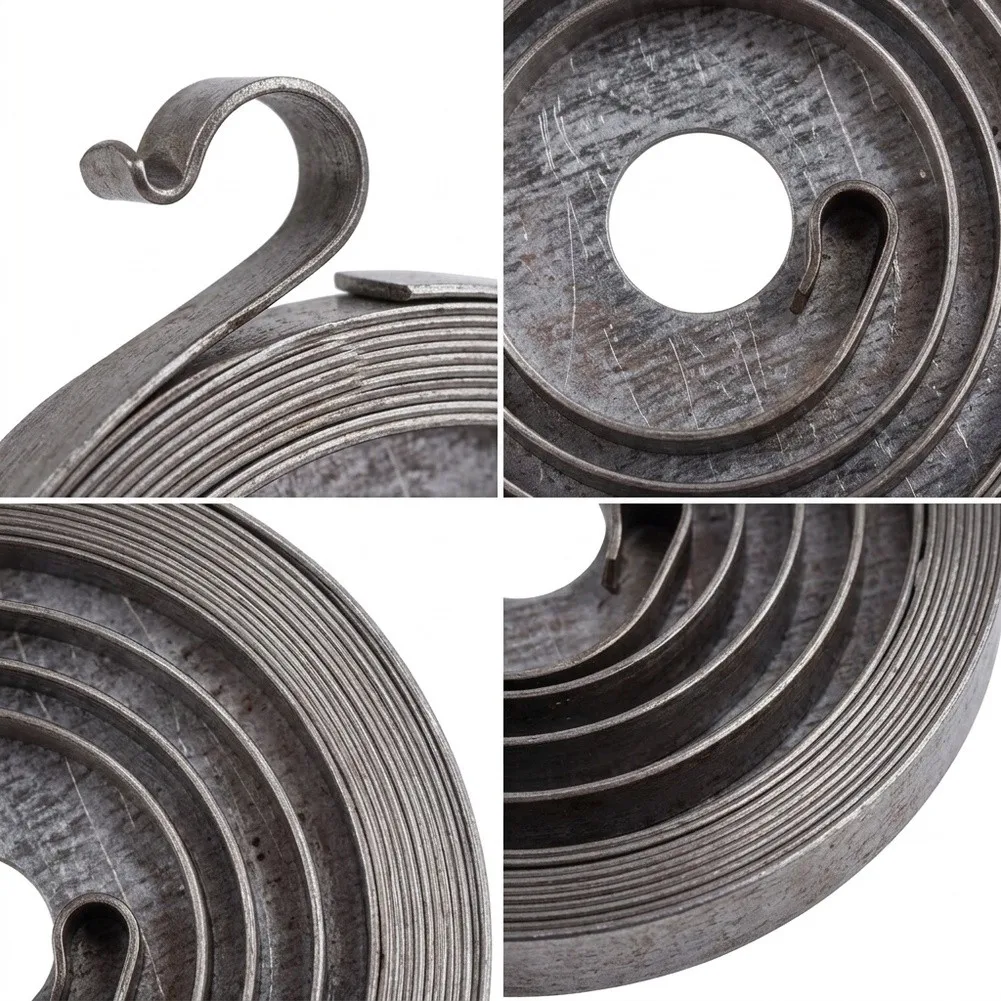 For Chainsaw Repairs As Picture Recoil Start Spring Pull Cord Spring High Tensile Strength Precise Dimensions Outdoor Durability