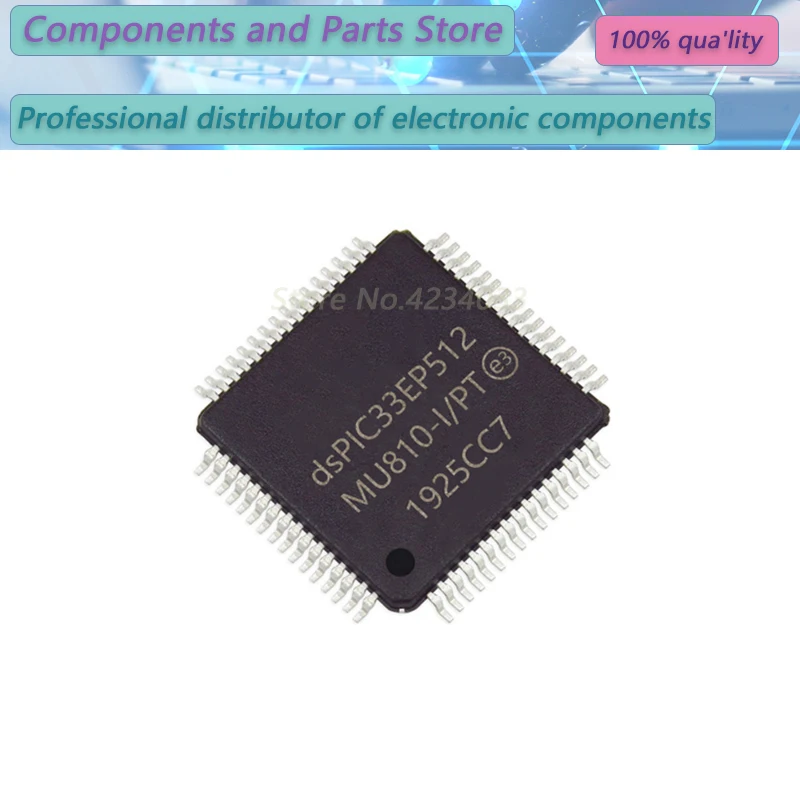 

1pcs 100% New DSPIC33EP512MU810-I/PF DSPIC33EP512MU810 QFP100 Geïntegreerde Chip Originele Nieuwe