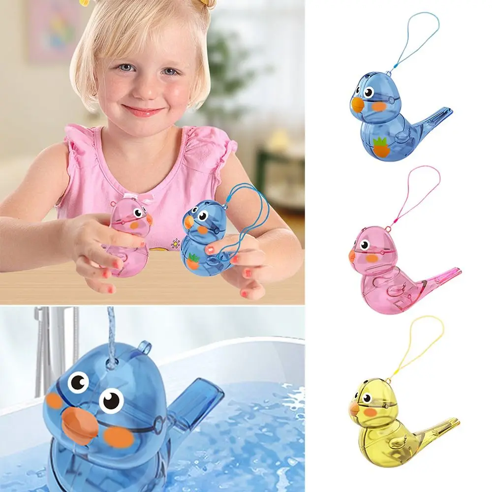 

Multicolor Cartoon Bird Whistle Plastic Different Bird Calls Warble Whistle Learning Add Water Birdcalls Whistle Children