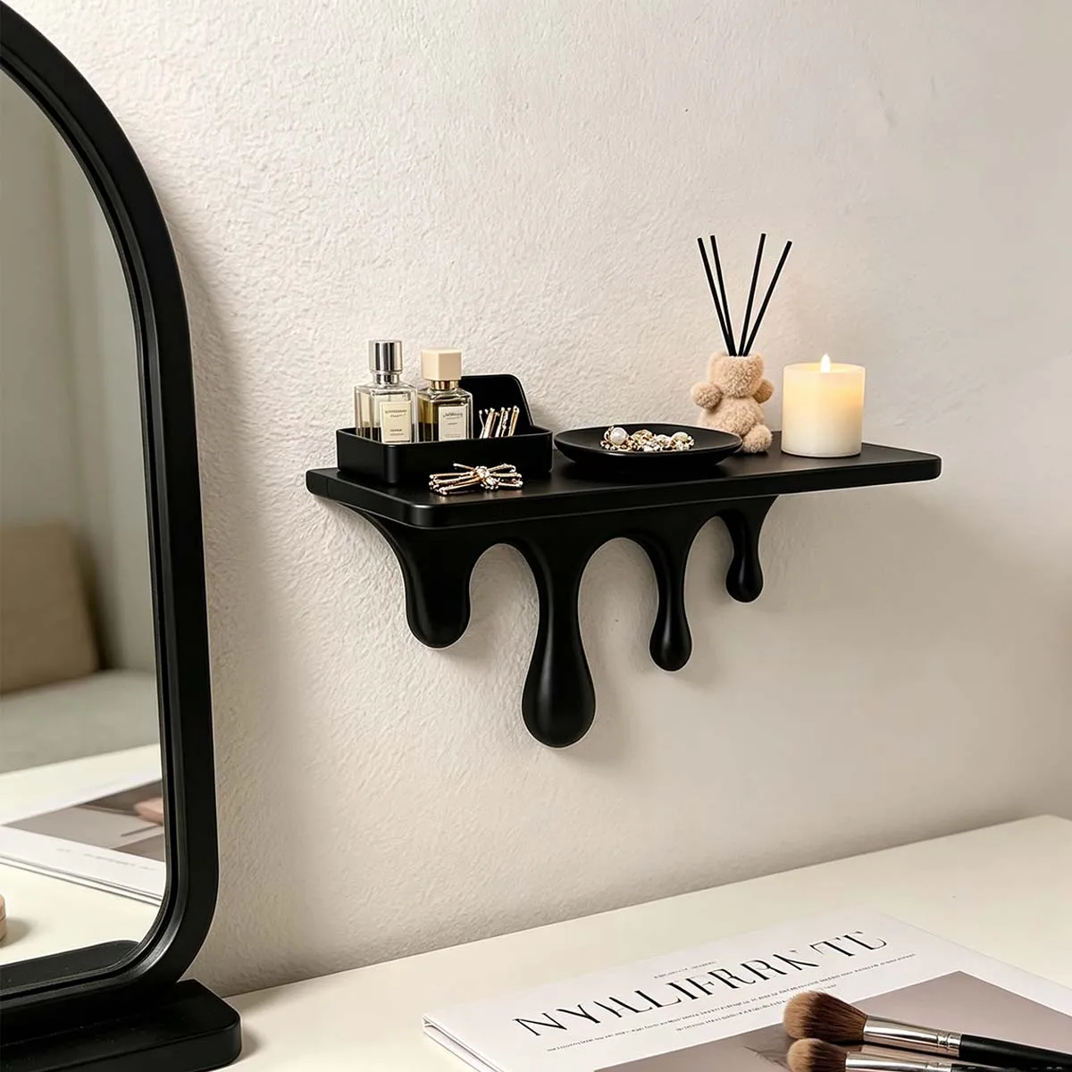 Mini drip floating display stand forsmall figurines,school stationery,accessories,trinkets,back to school season,Christmas gift