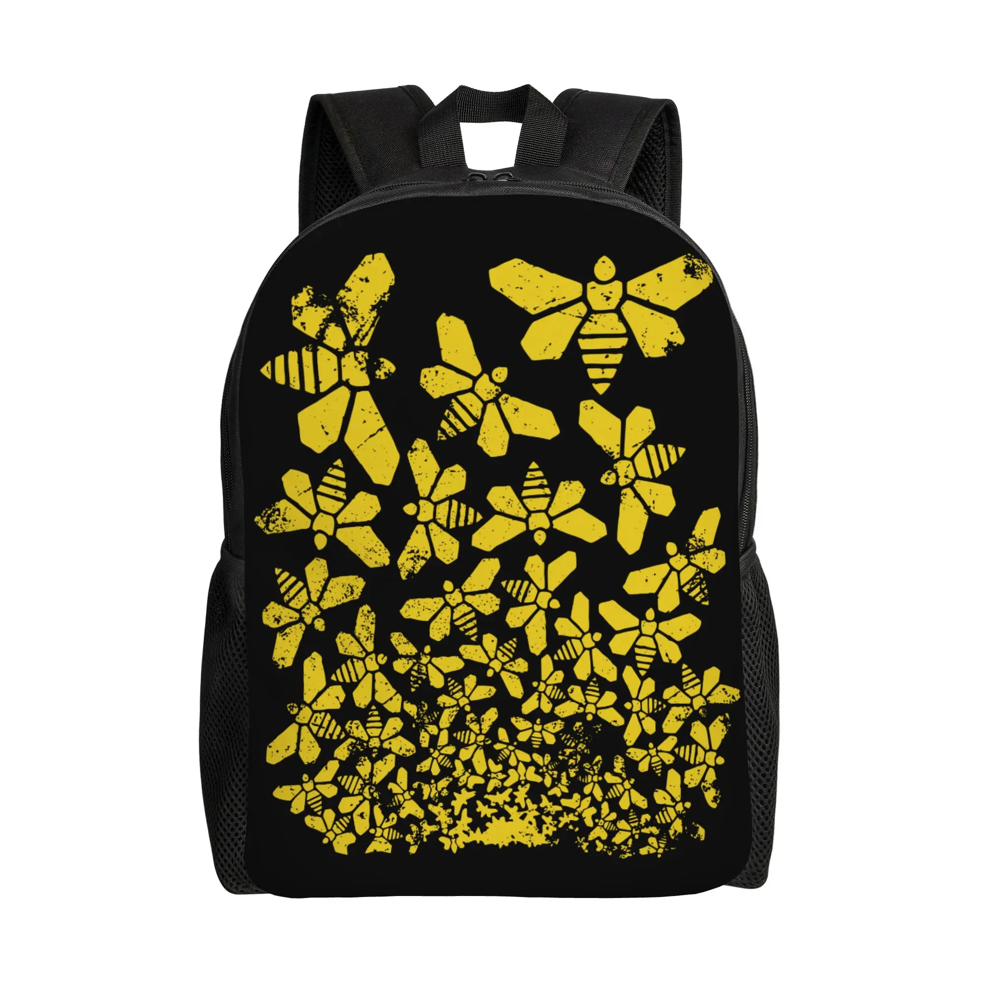 

Breaking Escher Fashion Backpack High School Travel Breaking Bad Golden Moth Heisenberg Daypack Men Women College Canvas Bags