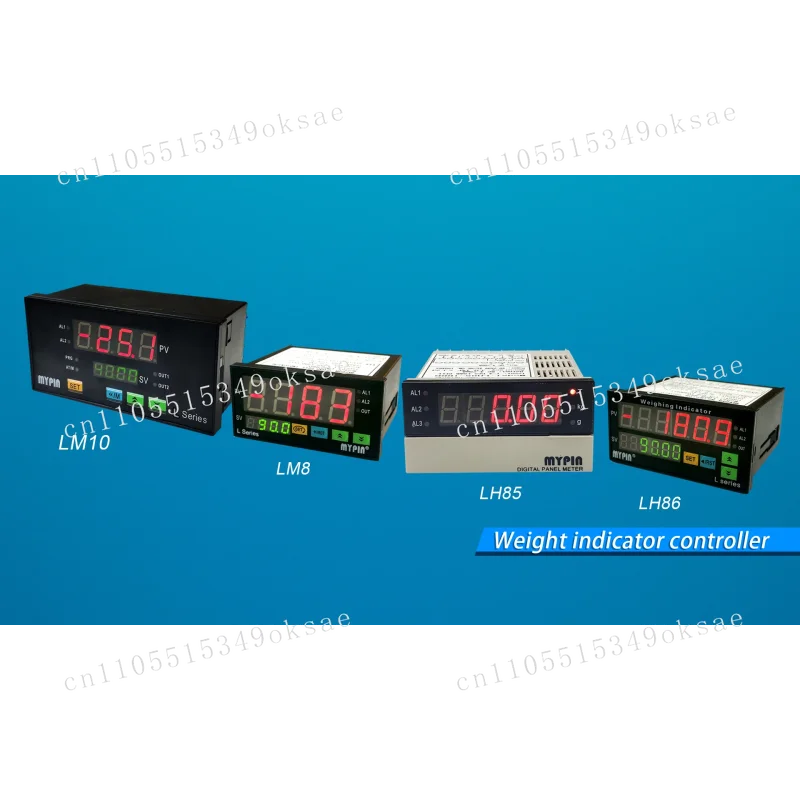 

New Mypin LM8-IRRD Loadcell Indicator 4-20mA Output Weighing Controller for Large Scales