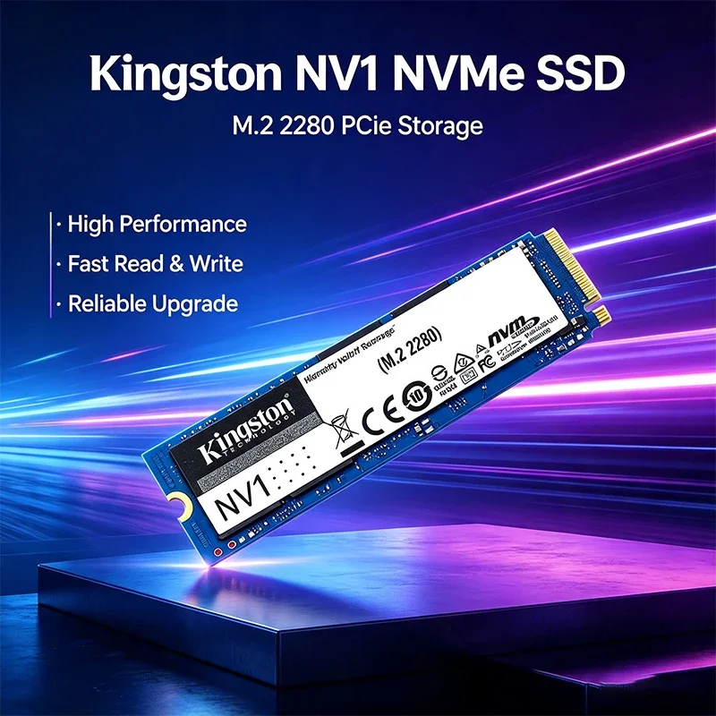 NEW Kingston NV1 NVMe M.2 2280 SSD 250GB 500GB 1TB Internal Solid State Drive Hard Disk Sff For PC Notebook