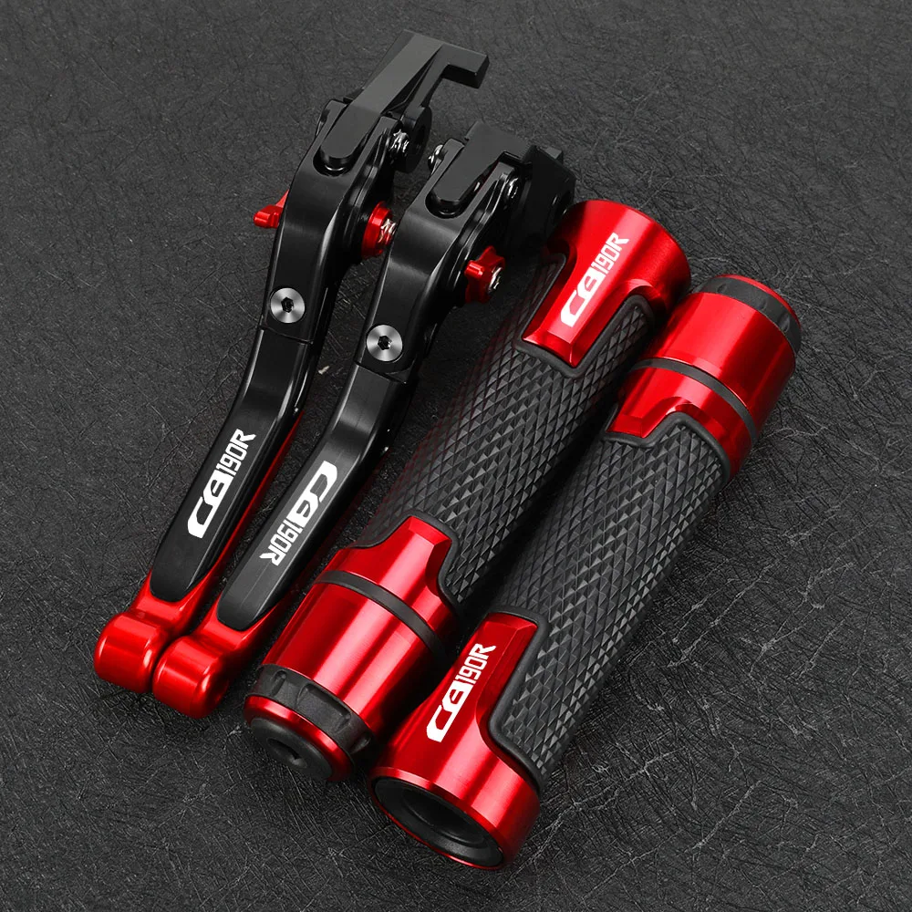 

FOR HONDA CB190R CB 190R 190 R 2015 2016 2017 2018 Motorcycle Accessories Adjustable Brake Clutch Levers Handbar Grips Motocross