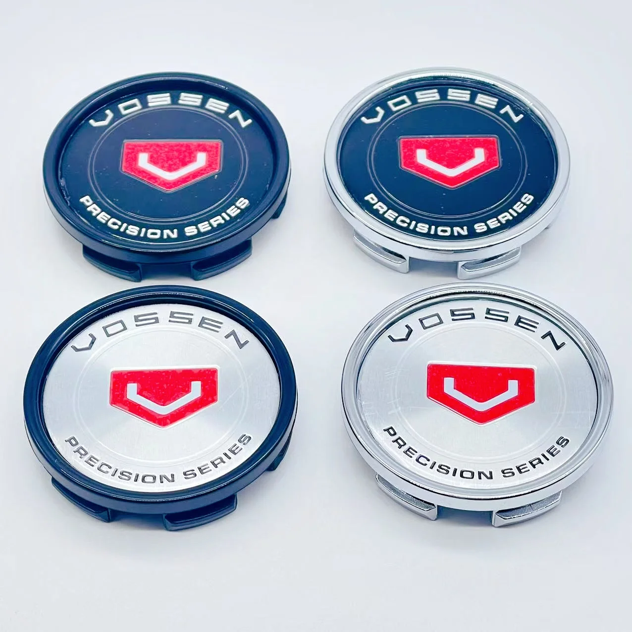 

4pcs/Set 3D 58mm Car Wheel Center Hub Caps Rim Caps Dust-Proof Covers For 50mm VOSSEN Emblem Logo Badge sticker Auto Accessories