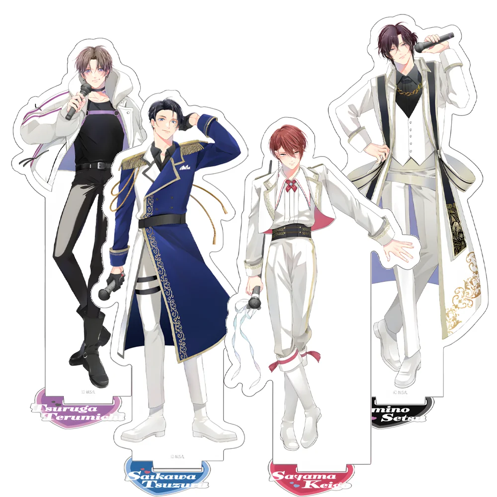 Sayama Keigo Saikawa Tsuzuru Tsuruga Terumichi Sumino Setsu Official HD Acrylic Stand Acrylic Keychain Desktop Decor anime goods