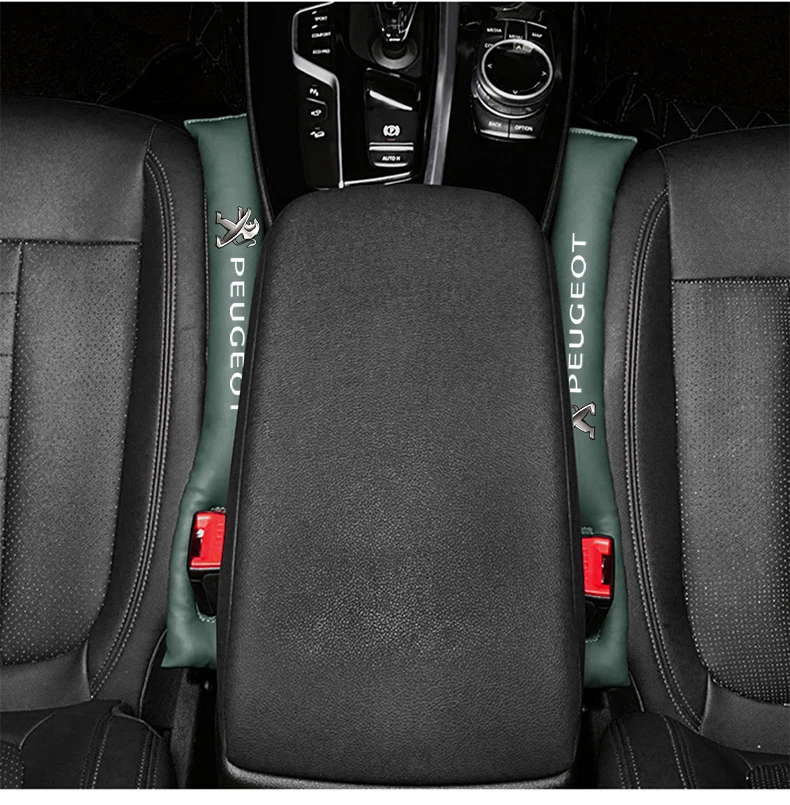 2 Stück Autositz-Lückenfüller, Seitennaht-Dichtungsstreifen für Peugeot 208 3008 308 2008 207 107 508 406 407 307 206 4008 – Detail 19