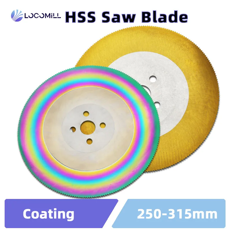 LOCO High Speed Steel Circular Saw Blade M42 for Metal Stainless Steel Iron Aluminum Pipe Water Cutting