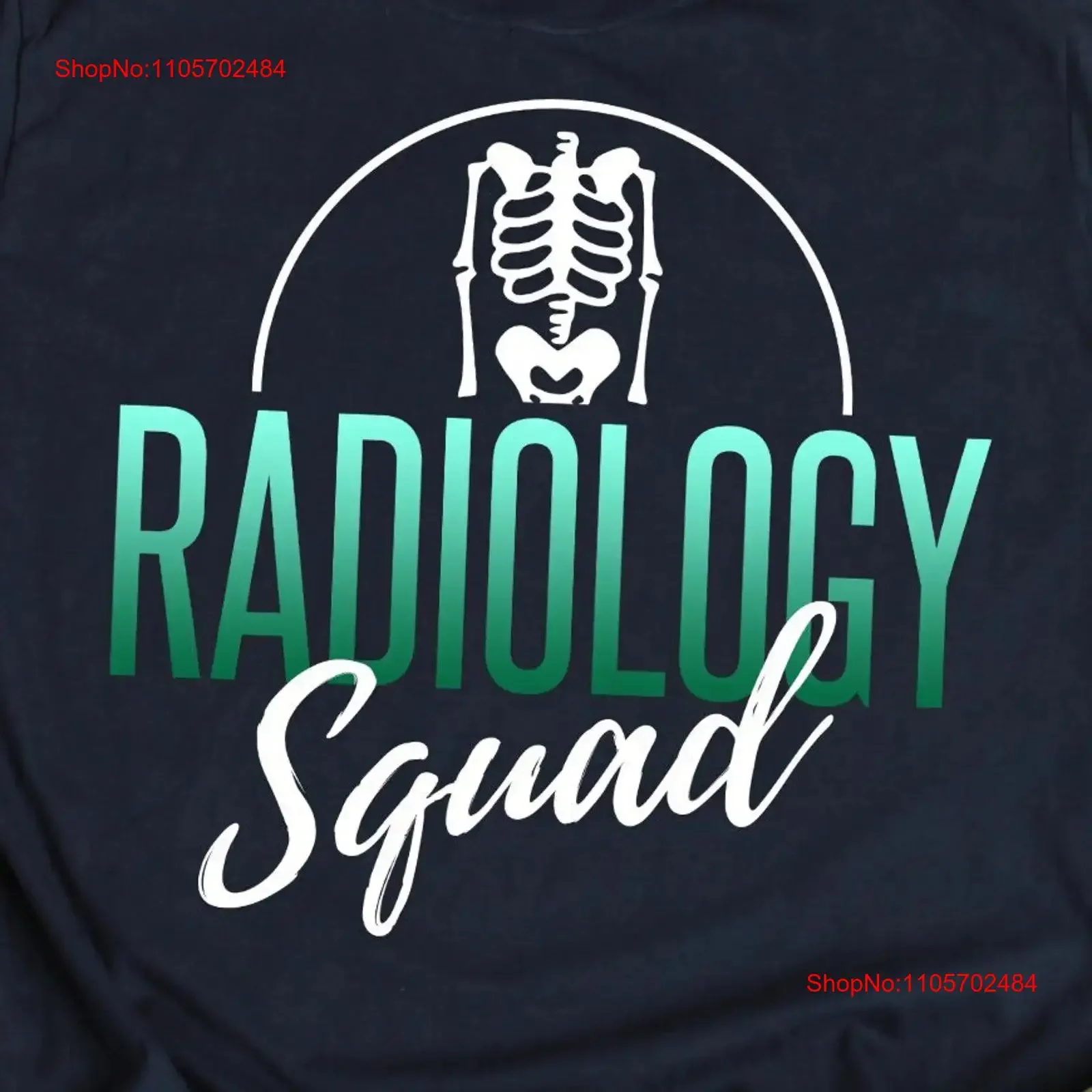 Rad Tech T Shirt Radiology Squad Technician Staff Radiologist Radiographer X Ray Technologist vintage Washed Slightly Unisex