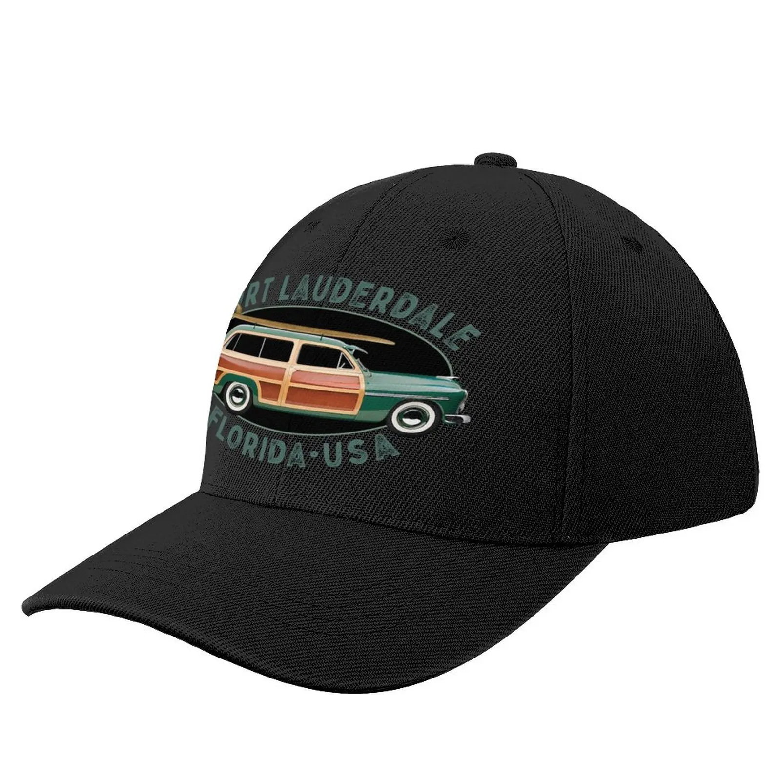 

Fort Lauderdale Florida Vintage Souvenir Baseball Cap Anime Mountaineering Christmas Hat Luxury Brand Men'S Cap Women'S