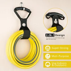 Organizer Holder with Handle Wire Manager Power Cord Management Nylon Heavy Cord Storage Straps for Cables Hoses