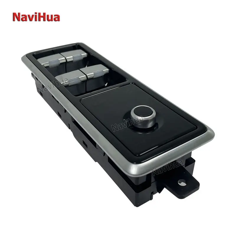 Navihua-Interruptor de Elevalunas eléctrico, botón de Control de elevación de ventana de coche para Range Rover Sport 2014-2017