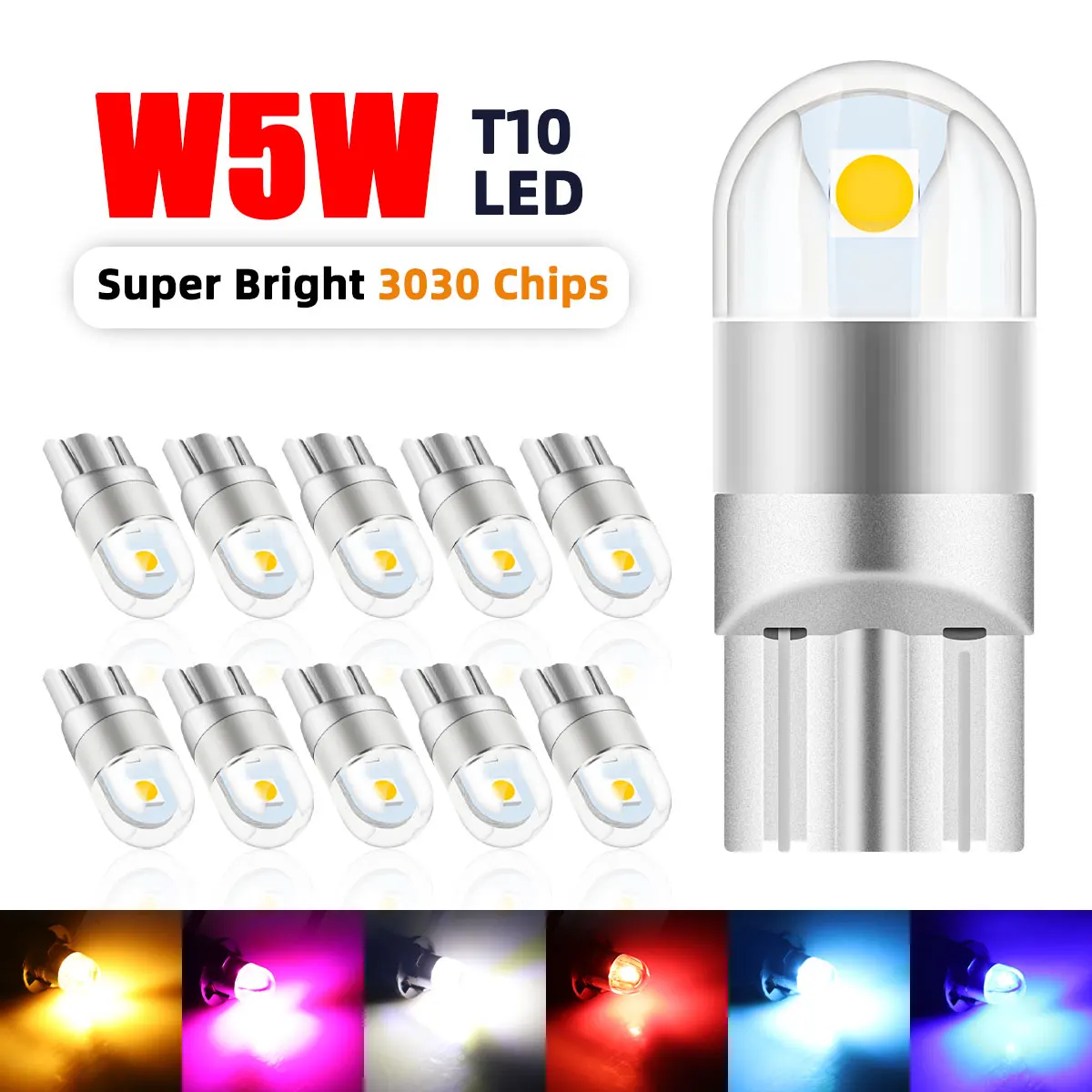 20Pcs T10 Light W5W…