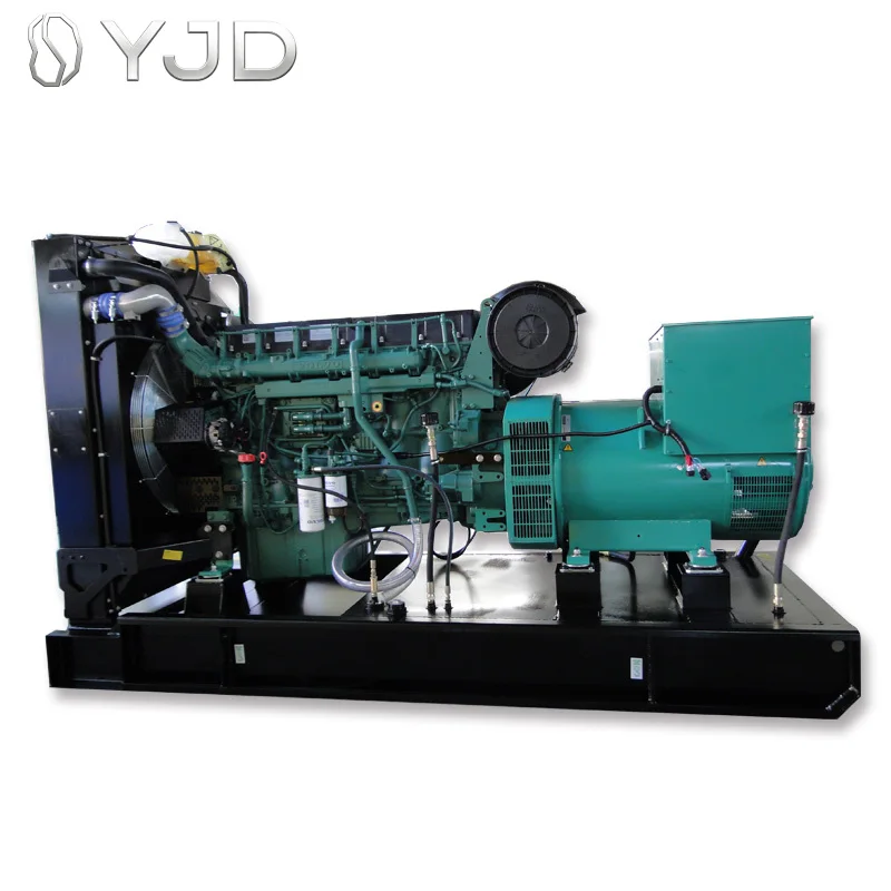 Volv-o TAD-1641GE Silent/Open Generator Set VW-500T5 50Hz 1500rpm Standby Power 500KVA 4000KW 400V/480V Frequency