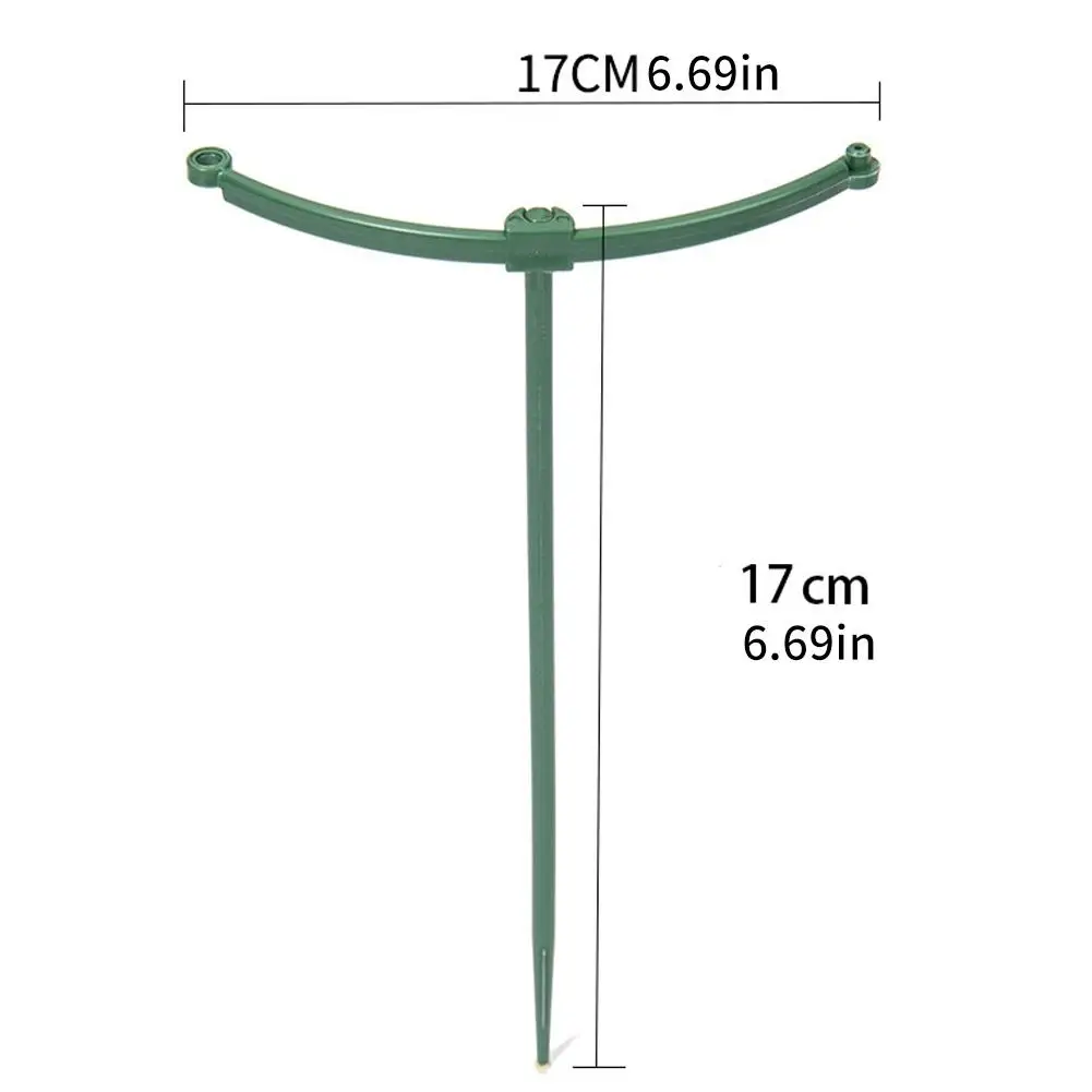 Adjustable Green Checkered Gardening Climbing Vine Support Ring 3-10 Layers Lightweight Durable Plant Climbing Support - view 3