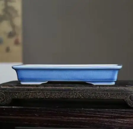Solid Color Purple Sand Flower Pot Ceramic Bonsai Pot Desktop Chinese Flower Pot Succulent Flower Pot Home Decoration 1PCS LC488