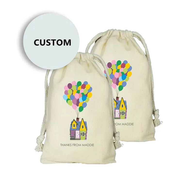 

UP UP & AWAY Hot Air Balloon, Set of 20 Personalized Favor Bags, Up Bags, Up Party Theme, Favor Bags, Balloon Favor Bags