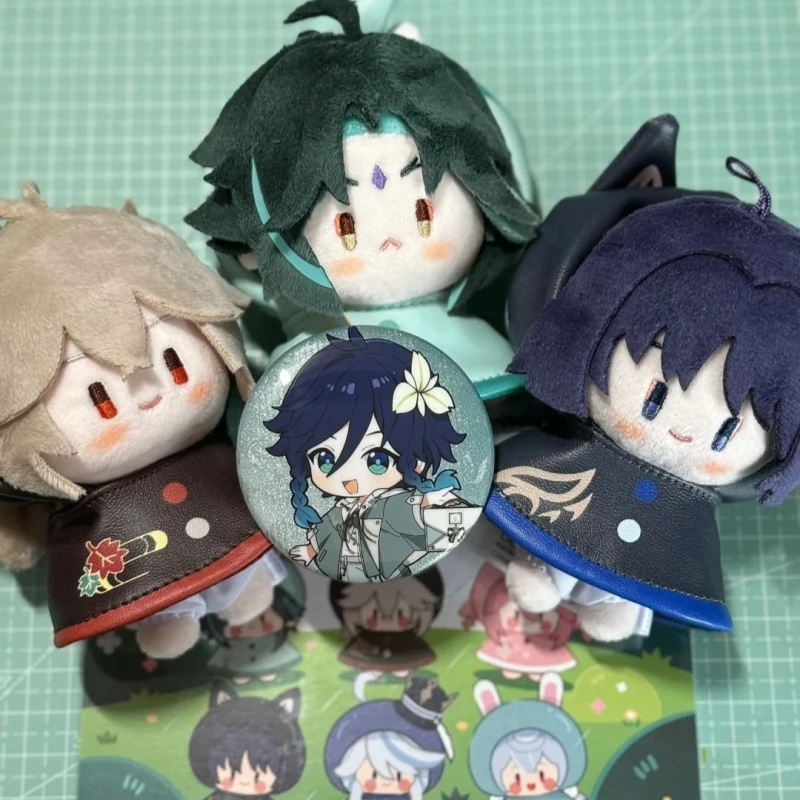 

Genuine Genshin Impact Fun In The Rain Theme Series Plush Doll Pendant Game Figure Xiao Furina Wanderer Kazuha Cute Decor Gifts