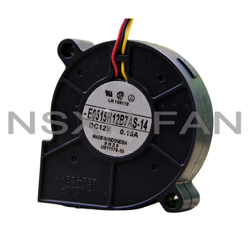 Ventilador Turbo 5015 e0515h12b7as-14 12v 0.15a