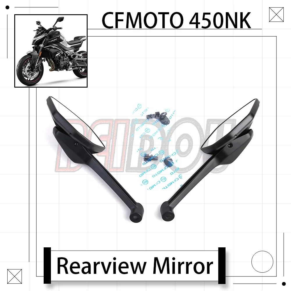 

New For CFMOTO 450NK 450 NK NK450 Motorcycle Original Rearview Mirror Assembly Side Mirror Reflector Fit CF450-7