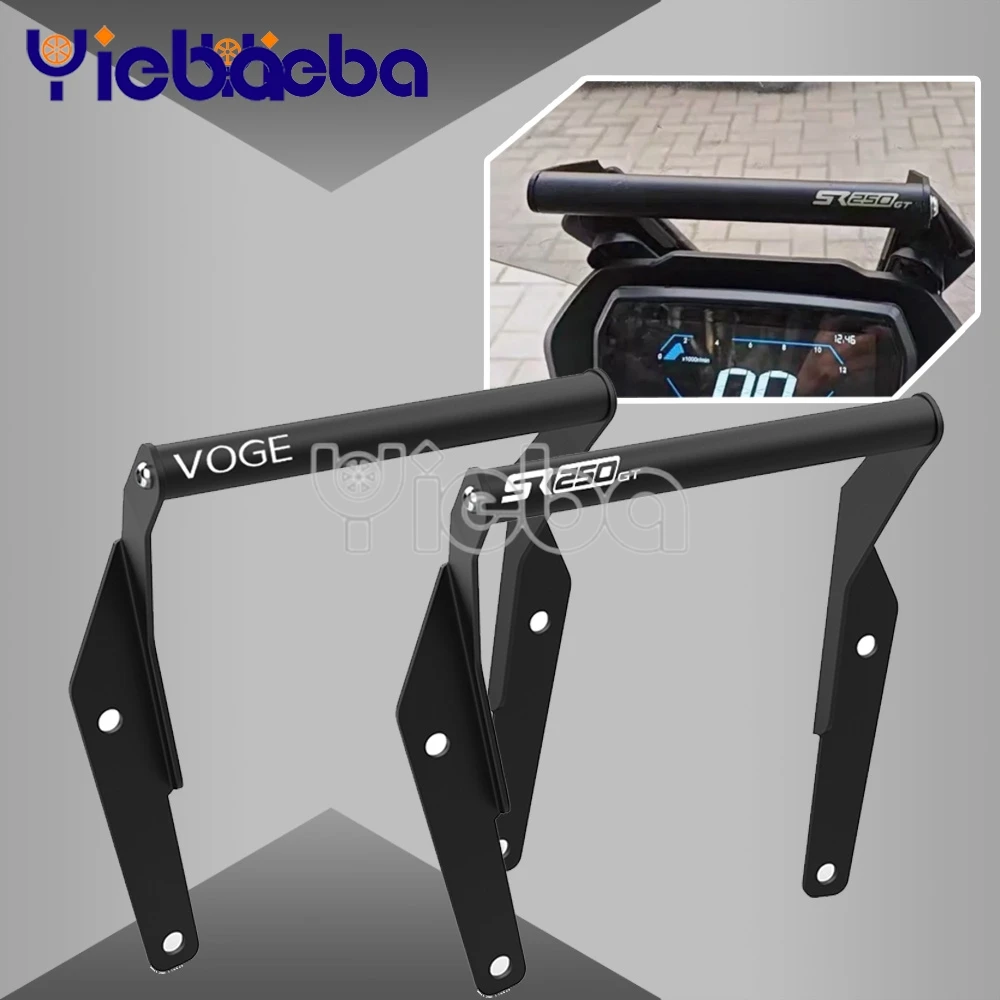 

For VOGE SR250GT SR 250 GT 250GT 2024 2025 2026 22MM Motorcycle GPS Phone Navigation Bracket Front Bar Phone Holder Mount Stand