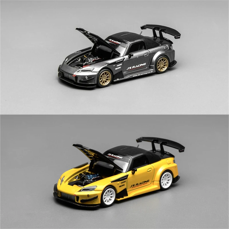 (Pre-ordine) MOTORHELIX 1:64 S2000 J's Racing Diecast Modello di veicolo da collezione