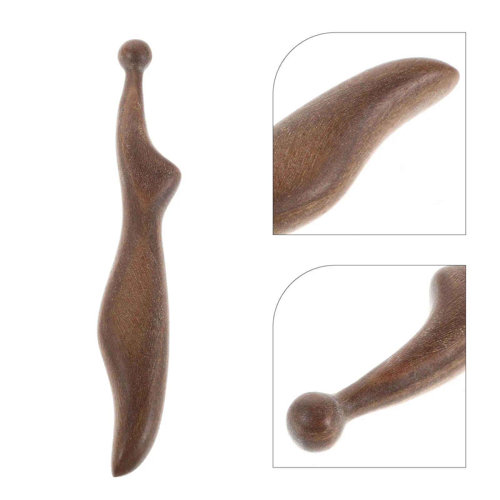 

Массажная палочка для акупрессуры, ручной инструмент для меридианной терапии, скребок Гуаша из сандалового дерева для расслабления мышц стоп и лица