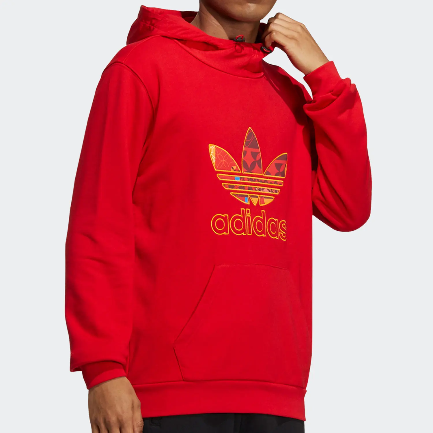 سويت شيرت بقلنسوة للرجال من Adidas أصلي للموسم الجديد HD0318 #3