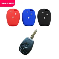 Silicone Car Key Case Protector Cover 2/3 Buttons Fit for Renault Kangoo DACIA Scenic Megane Sandero Captur Twingo Modus