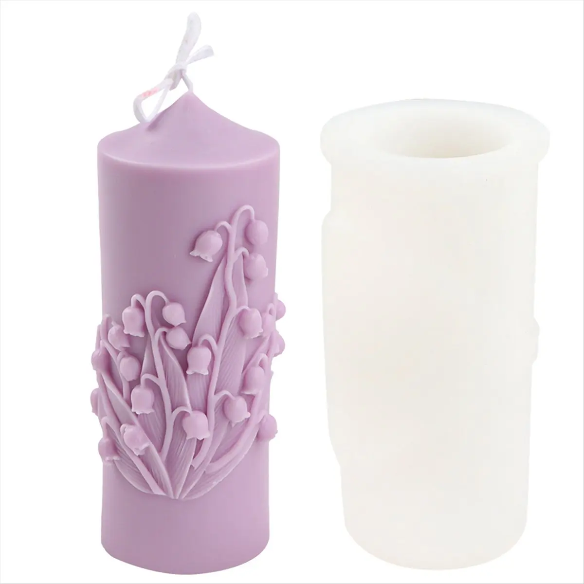 AA77 NEW  Candle Silicone Molds for Making Candles, Resins, Scented Candles, Handmade Wax Soaps,Large Rose Mould