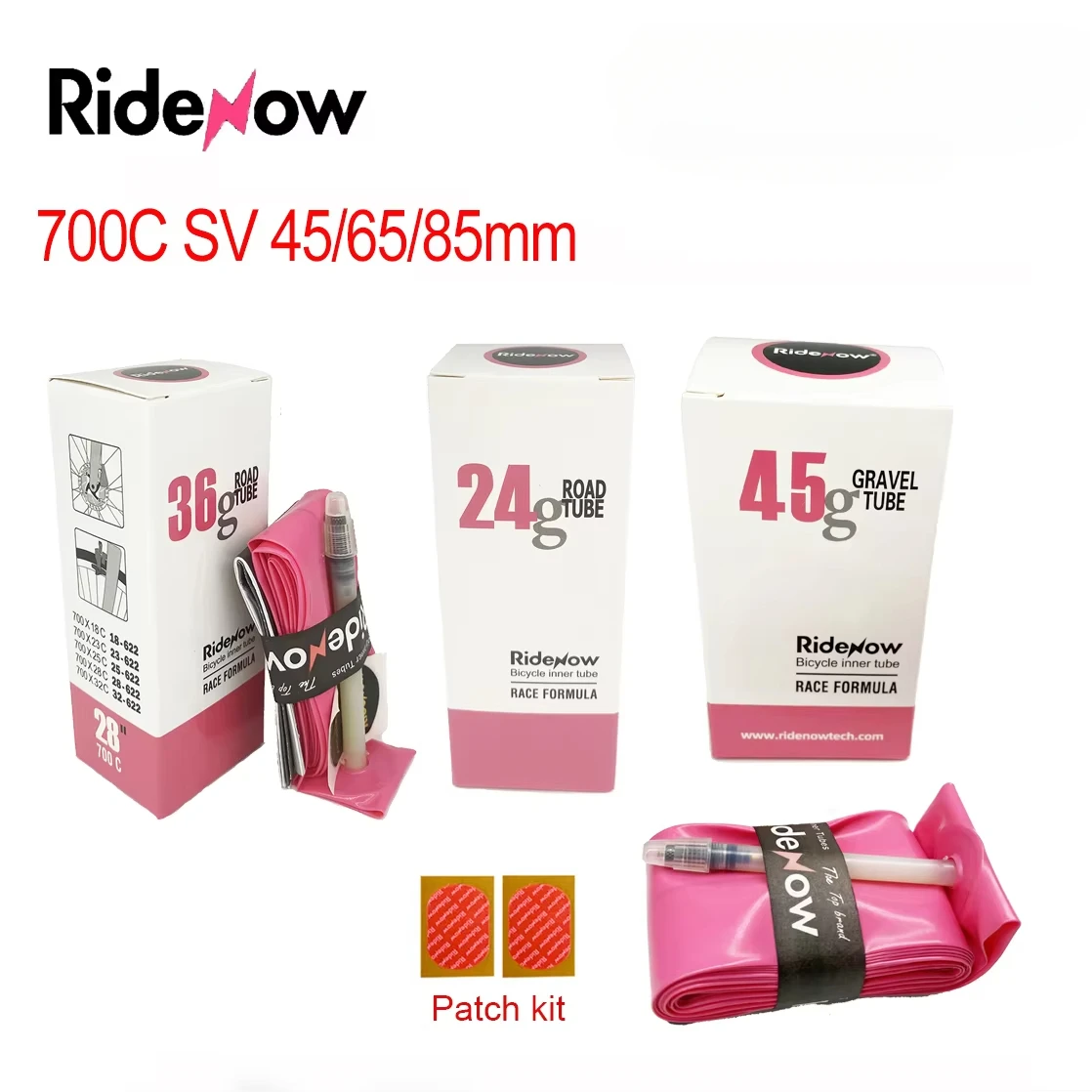 AliExpress RideNow TPU Inner Tube Road Bike 700x18C 25C 28C 32C 38C French Valve Gravel MTB Bike 29x1.5 1.75