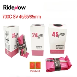 RideNow TPU dętka rower szosowy 700 x18c 25C 28C 32C 38C francuski zawór żwir MTB rower 29x1.5 1.75 ultralekki dętka dętka rowerowa