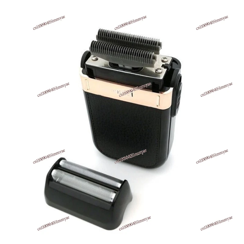

Cross-border new USB charging reciprocating dual mesh razor gold and silver knife mesh whole body washing