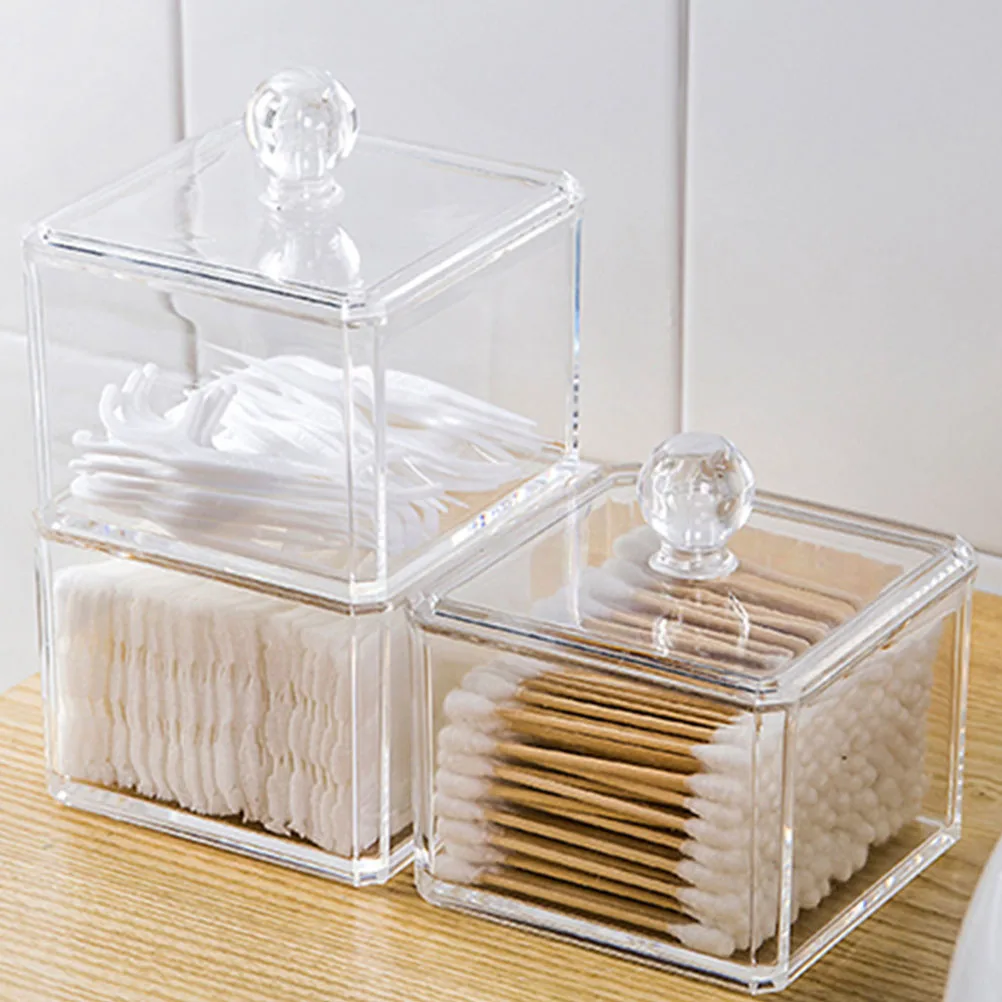 

Acrylic 3 Storage Box Necklace Earring Earring Holder Holder Clear Display Case Stackable Jewelry Organizer