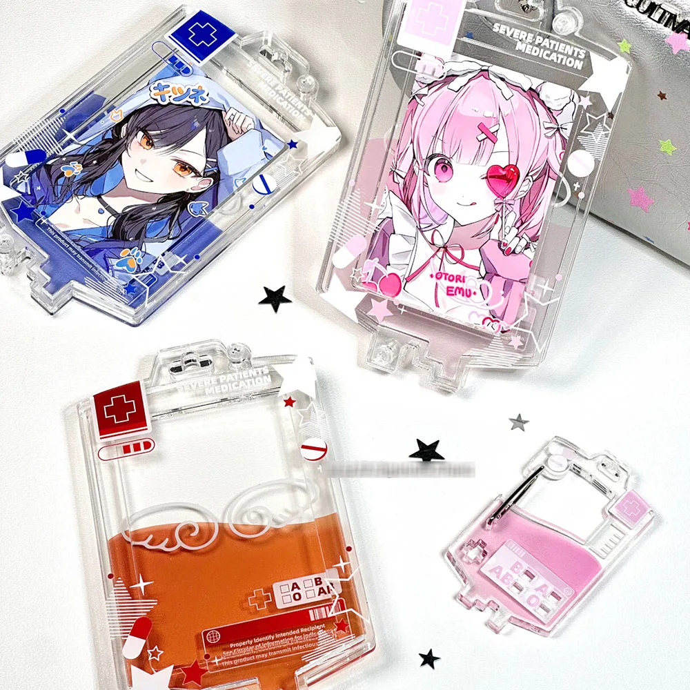 3 Inch Dark Infusion Bag Photo Frame – Acrylic Display Case for Anime Kpop Itabag Hanging Layout Decor