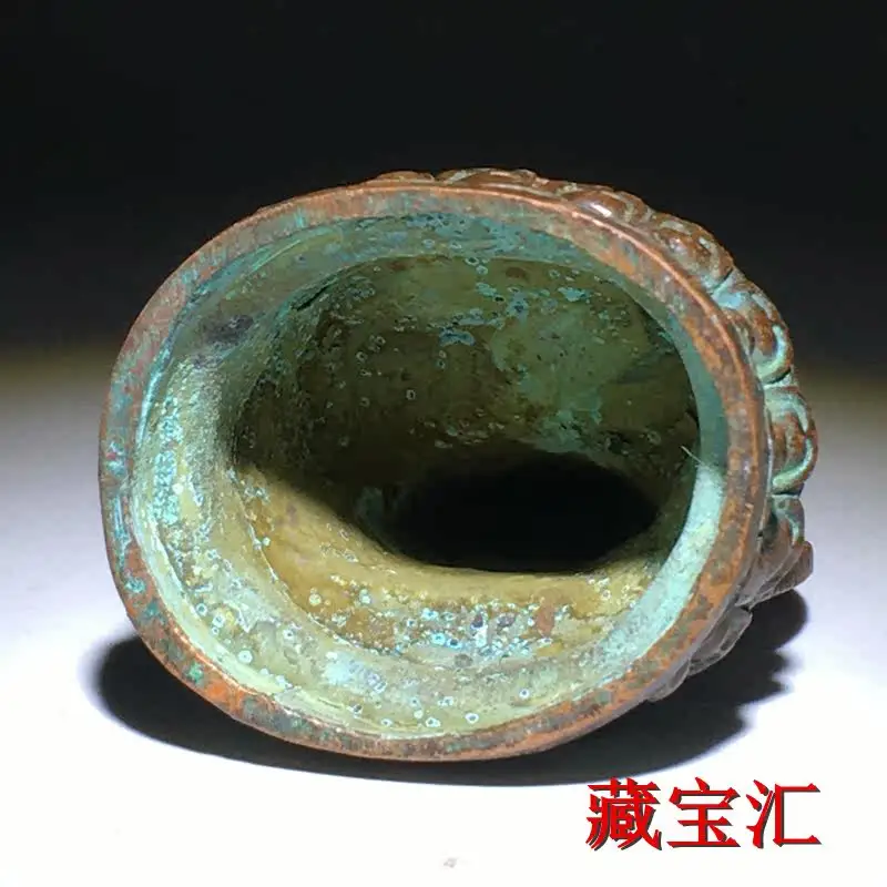 Ancient Unearthed Bronze Ksitigarbha Bodhisattva with Guanyin Statue Old Collection From Countryside For Worship