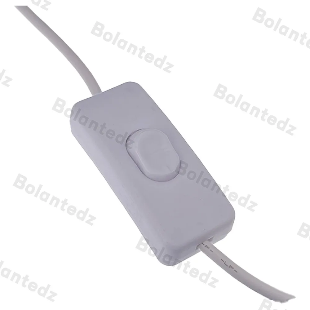 Cable USB 28 cm con interruptor - extensión para lámpara y ventilador - imagen 3