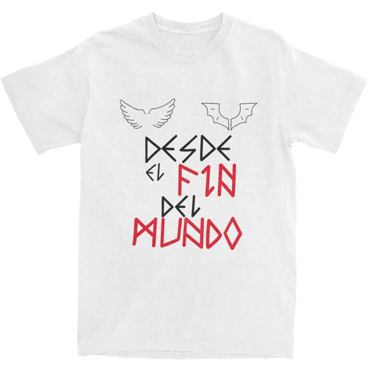 

Rapper Duki Phrase From The End Of The World T Shirt Hip Hop T-Shirts Short-Sleeved Tops 100% Cotton O-Neck Plus Size Top Tees