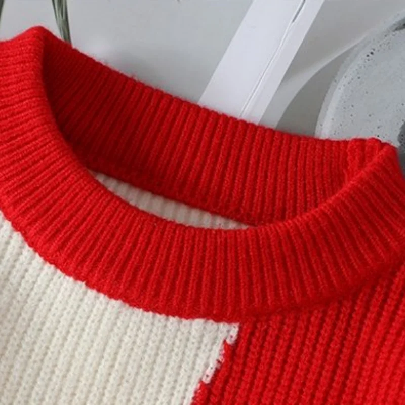 Men's High Quality Autumn Winter Long Sleeves Knit New Sweater Round Neck Jacquard Keep Warm Pullover Trend Leisure Fashion Tops