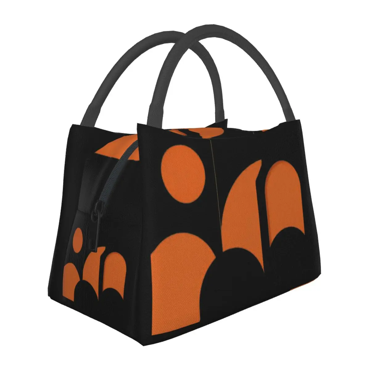 Geometric Terracotta Shapes Insulated Lunch Bag for School Picnic Storage Food Boxes Leakproof Cooler Thermal Lunch Box Tote