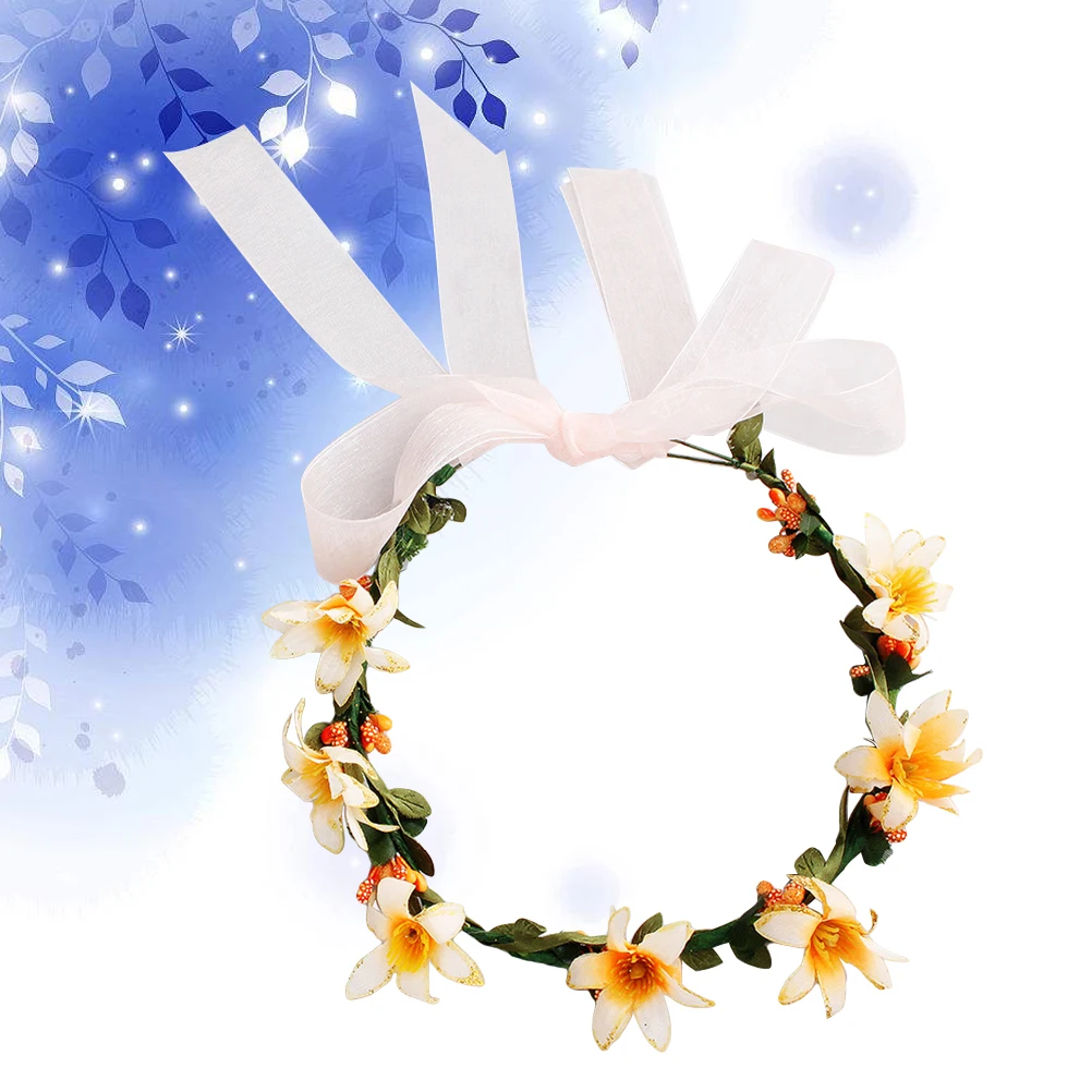 

Women Bride Headb Bridal Accessories Wedding Flowers Soft Fabric High Quality Wedding Hair B Printing Color Hair B