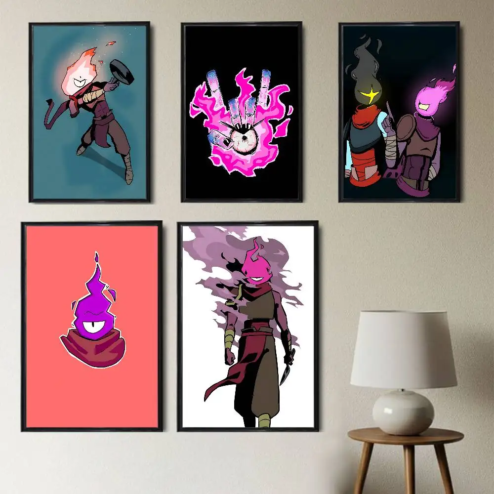 

Swordsman game cool Alucard Dead Cells Poster HD Art Sticky Wall Waterproof Home Living Room Bedroom Bar Aesthetic Decoration