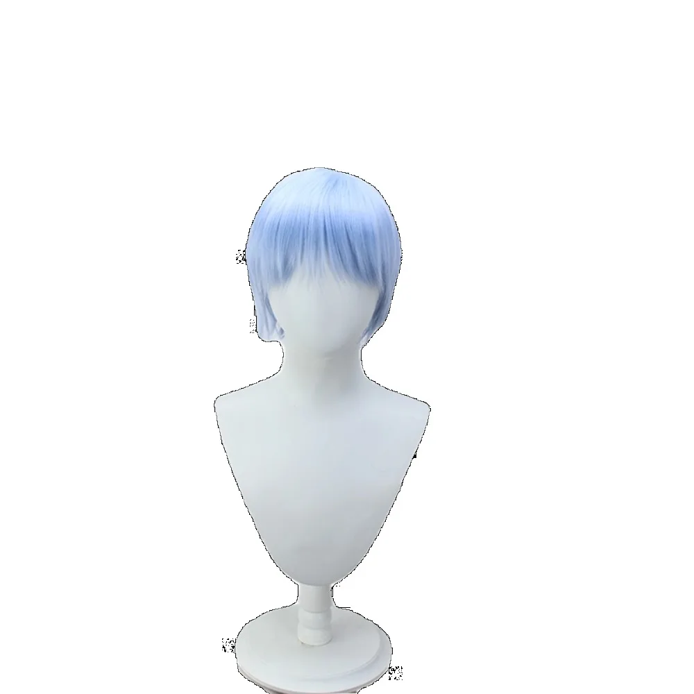 Frieren Himmel Cosplay Wig Blue Anime Hair