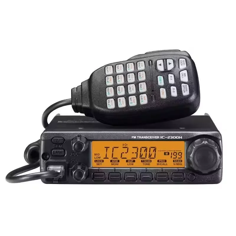 IC-2300H 65W Marine Mobile Car Radio High Power VHF FM Tranciever Maritime Affairs Boat IC 2300H Long Range Walkie Talkie