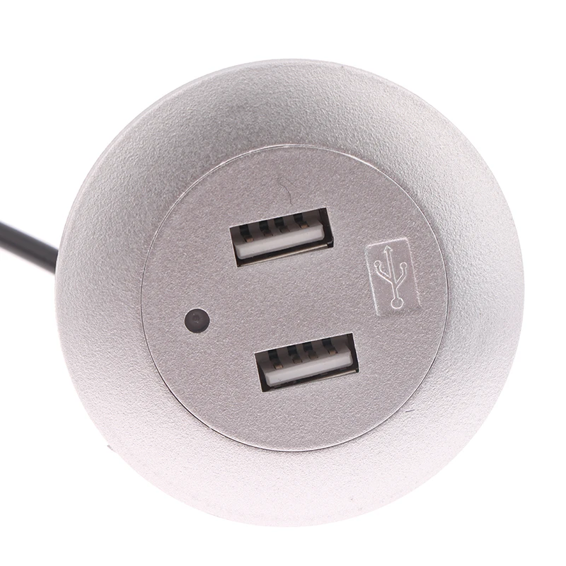 Splitter Lade 2/3 Port USB Desktop Embedded Ladegerät Für Handy 2/3 USB HUB Computer Schreibtisch Daten Linie