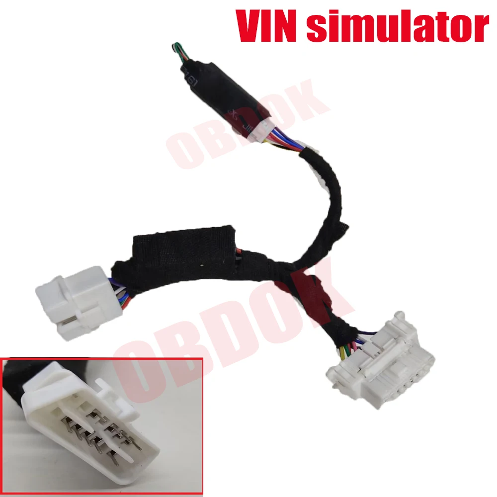 

E-OBD Emulator VIN Simulator Frame Number Modification OBD Module E-OBD Emulator Car 17 Digit Work with Tablet or Android APP